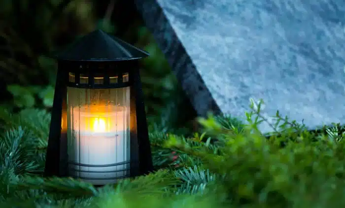 candle for alla helgons dag