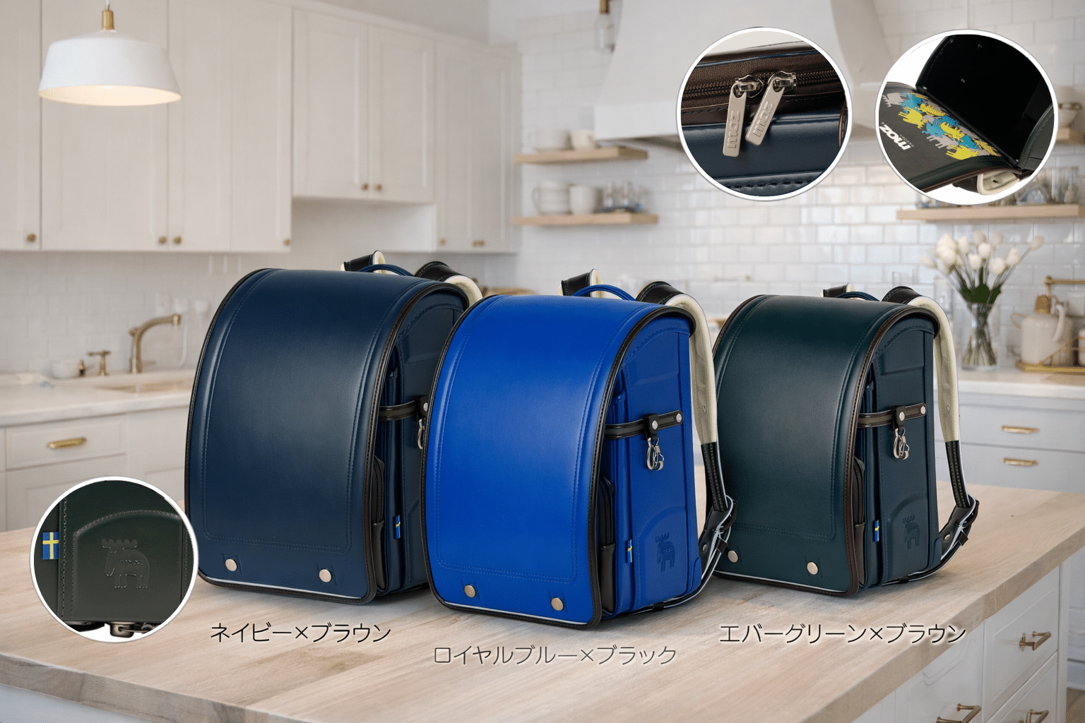 モズランドセル3色