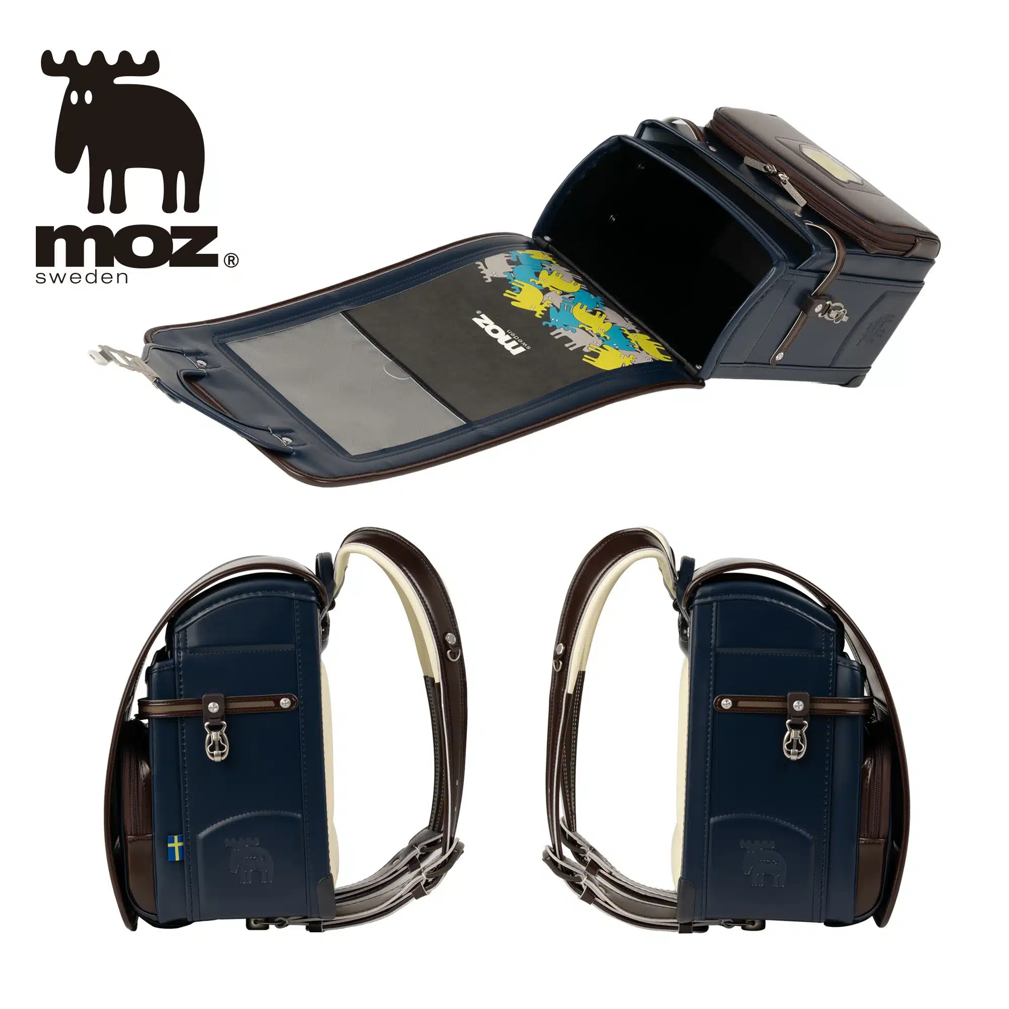 モズスウェーデンランドセル　サイド